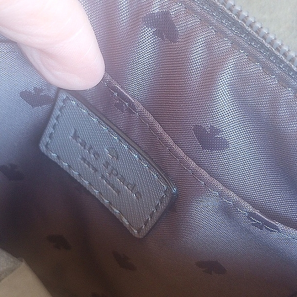 Kate Spade,ALL THAT GLITTERS, Greta Court, gorgeous, NWT w/coin purse/cardholder - Picture 5 of 11